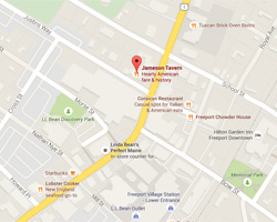 Jameson Tavern Map